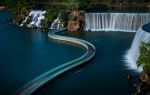 The Waterfall Park of Kunming