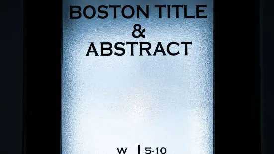 Boston Title & Abstract