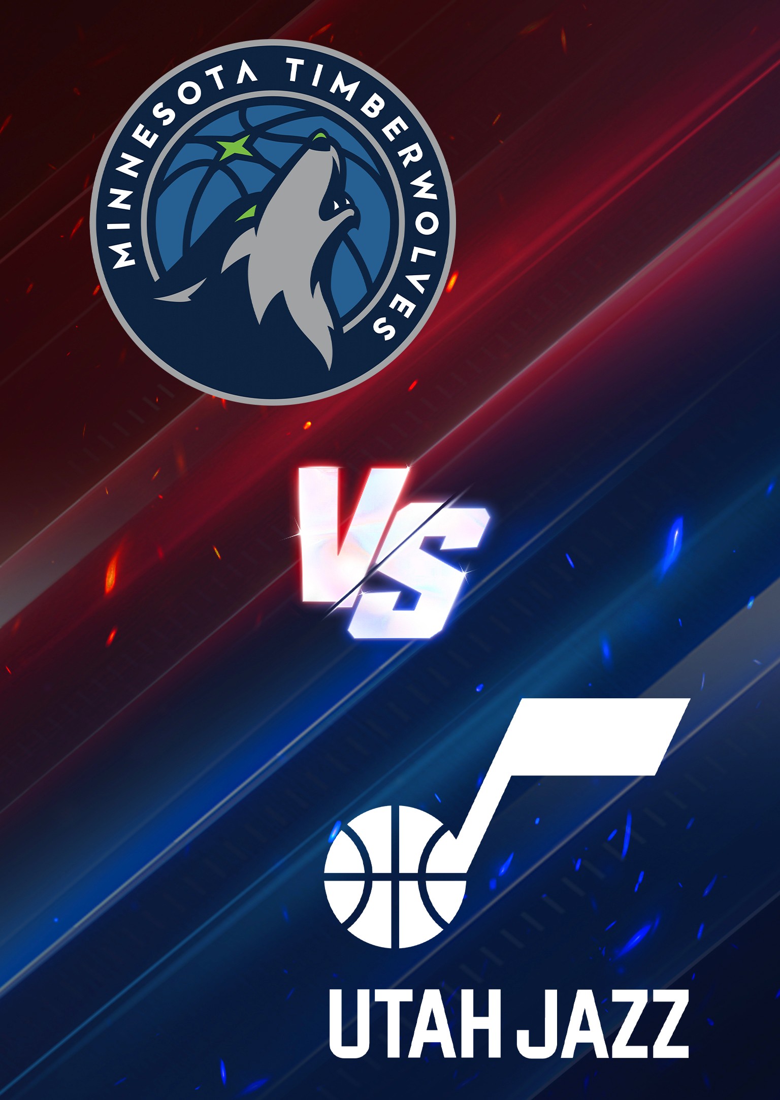 明尼蘇達森林狼隊 VS 猶他爵士隊 | Target Center