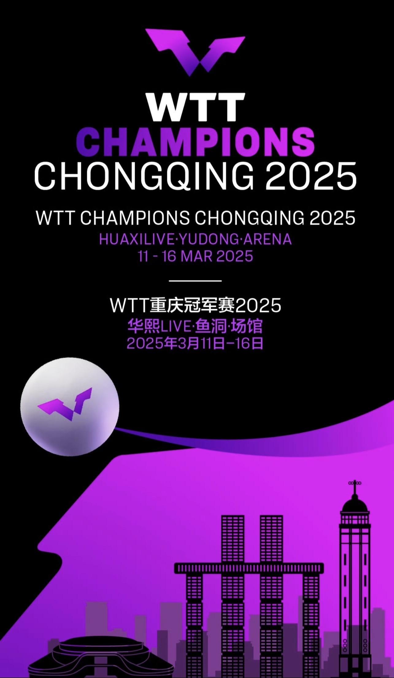 WTT Champions Chongqing 2025 | Chongqing