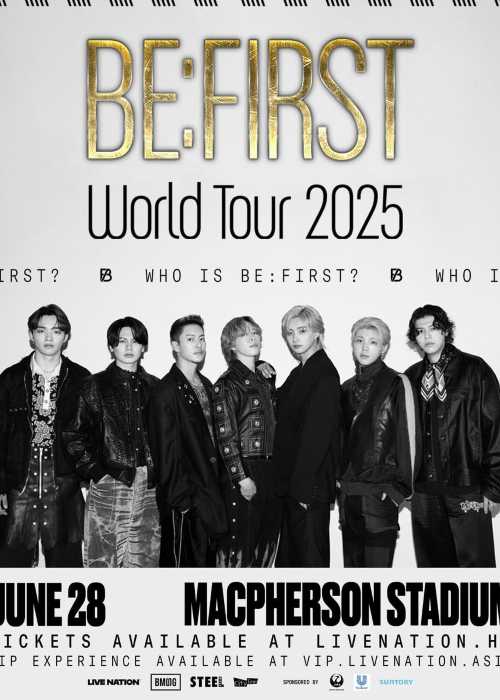 中國香港· BE:FIRST 2025《Who is BE:FIRST?》世界巡演| 麥花臣