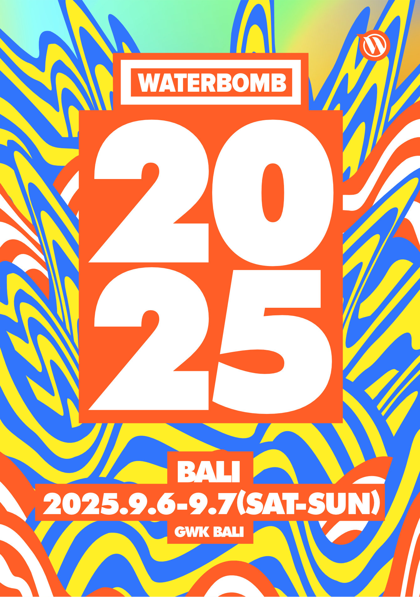 印度尼西亞峇里島 · WATERBOMB BALI 2025 音樂節 | 峇里島坎古阿特拉斯海灘俱樂部