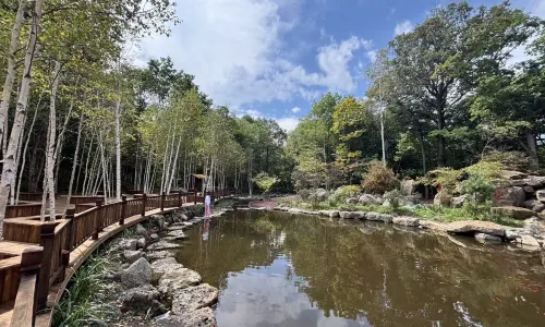 Changbai Mountain Jiuxi Tingquan Scenic Area