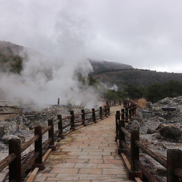 雲仙の地獄めぐり