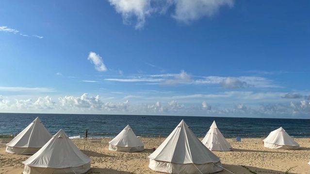 Hailing Island · Huanyu Luxury Wild Beach Campground