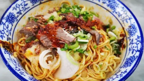 Guchengmuqiao Beef Noodles in Xining