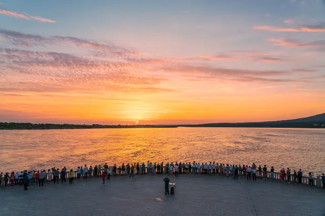 Sunrises in Jiamusi
