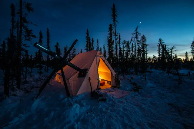 Camping in Ontario, Canada