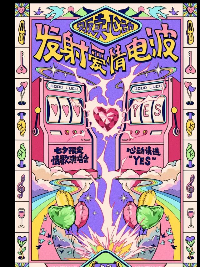 煙台 · 【販賣心動&發射愛情電波】七夕限定情歌演唱會&心動請選YES～ | 雲中LiveHouse