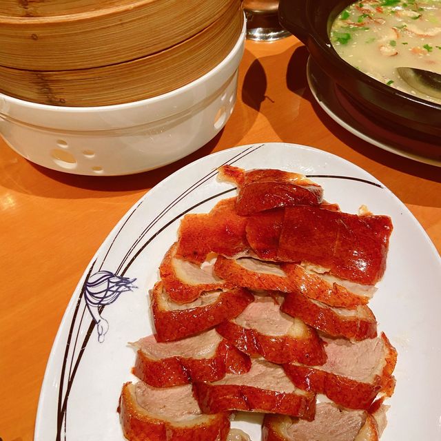 味道都唔錯嘅北京填鴨