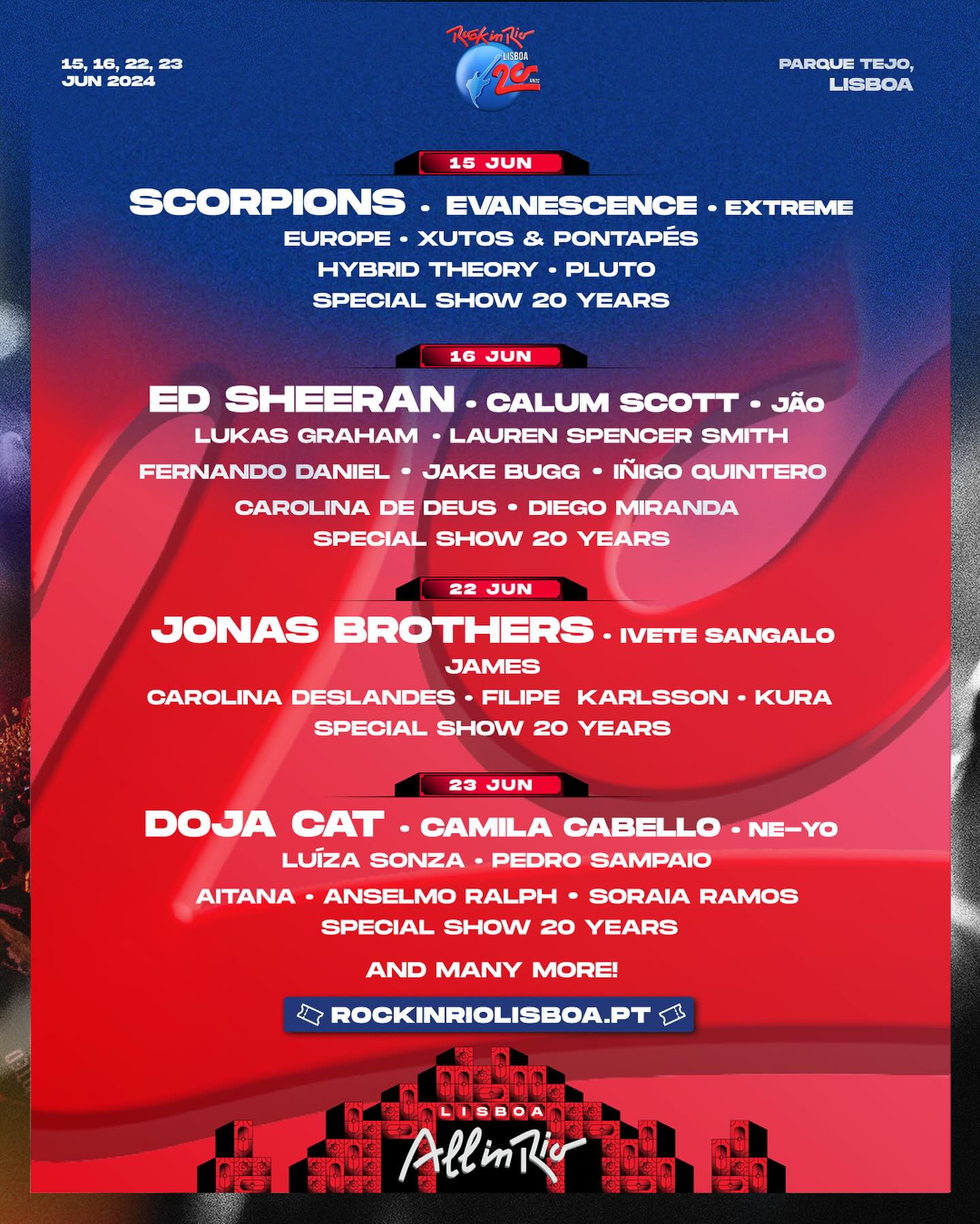 Rock In Rio - Lisbon 2024 | Bela Vista Park (Garden)