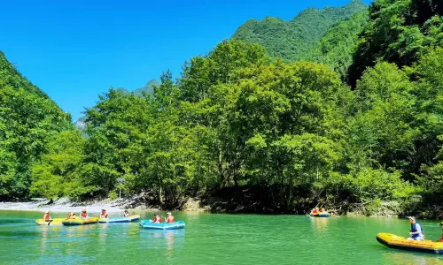 Longtan River Scenic Area Rafting