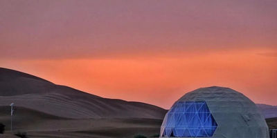 Kumtag Desert Scenic Area - Camping Base