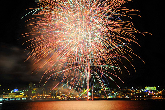 Hakodate Fireworks in winter | Hakodate