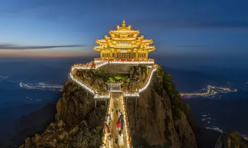 Laojunshan Mountain Scenic Spot