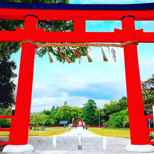 京都最古級にして世界遺産の神社