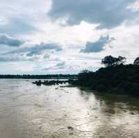 สะพานแขวนแก่งตะนะ จ.อุบลราชธานี
