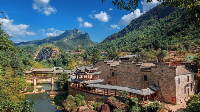 ทัวร์ส่วนตัวหนึ่งวันจากหวู่หยวนไปยังหุบเขาซ่างราวหวางเซียน