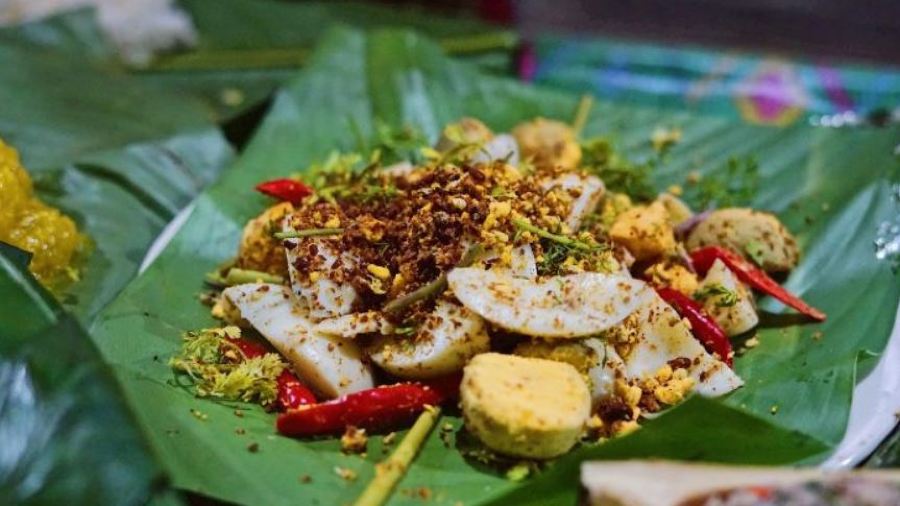 纯生态景颇乡村绿叶宴