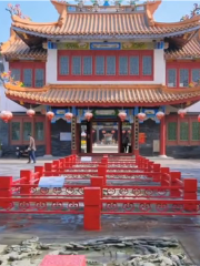 ถนนวัฒนธรรมพื้นบ้านหลิงใต้ของพระราชวังเทียนฮุย