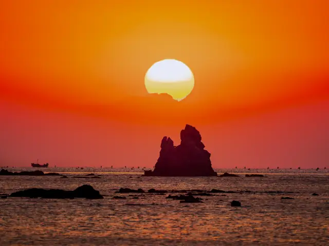 Sunrises in QingDao