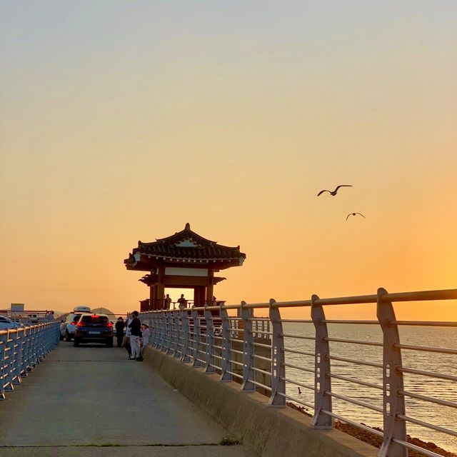 [서울 근교 노을맛집, 화성 궁평항]