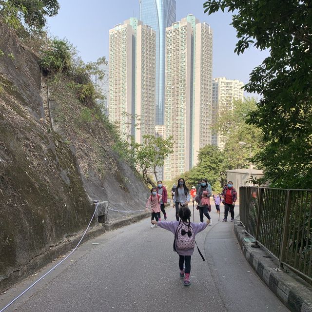 彤彤昕昕第二次行山挑戰成功