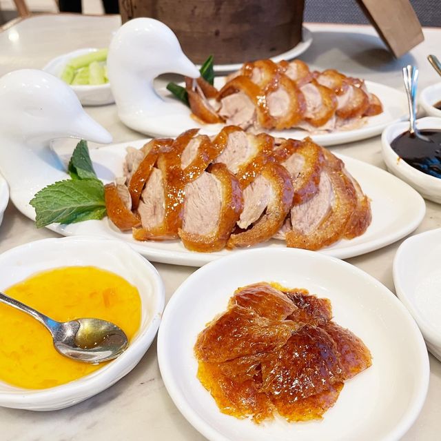 # 親子好去處# 香港好去處# 特色餐廳【香脆滑的北京填鴨古琴】