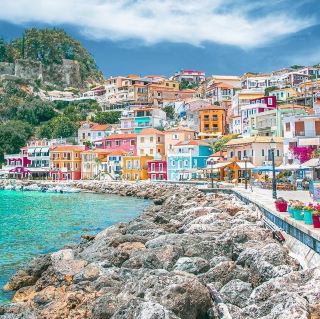 Parga is an Epirus gem, located in the northwestern area of Preveza, it is amphitheatrically built and overlooks the Ionian islands of Paxos and Antipaxos. Infused with the architectural style of the Venetians (low-rise, colourful mansions with ceramic-tile roofs that overlook the sea, a castle and cobblestone streets) who once occupied the area, yet with lush greenery mainly made up of pine, olive and fruit trees and turquoise-emerald waters reminiscent of an exotic land.Although it’s part of the mainland, Parga has a dreamy island-like feel to it. The large, sandy, organised beach of Kryoneri is the most popular spot for swimming, although there are numerous bays and coves to enjoy along Pargas’ coastline. You’ll find Piso Kryoneri on one end and the coastline of Valtos on the other, from where you can enjoy a view of the castle from behind and the historic monastery of Vlaherna.
Ai Yiannaki and Lichno on the south side are also great places to swim.
#mynovgetaway 
#mynovgetaway