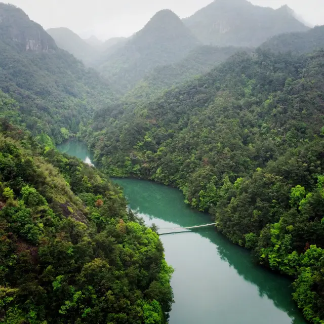 Daci Cliffs Scenic Area in Jiande