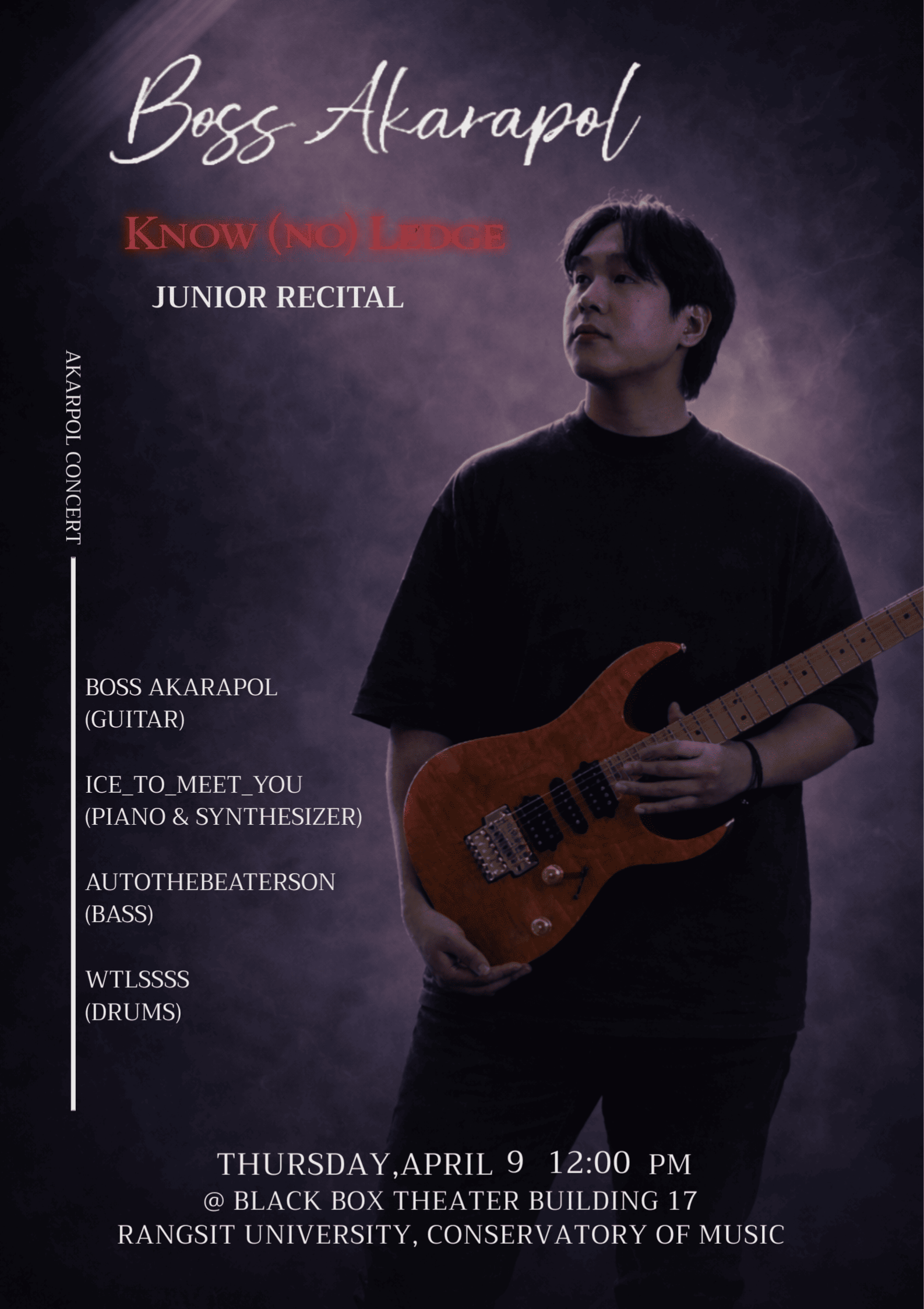 Pathum Thani | KNOW (NO) LEDGE Junior Recital | RSU Music Academy Conservatory of Music Rangsit University
