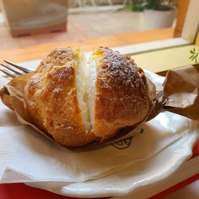 라떼, 슈크림빵 맛집