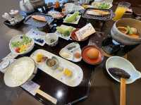 銘石の宿　かげつ　の贅沢朝ごはん
