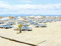 Nice beach on the Aegean Sea