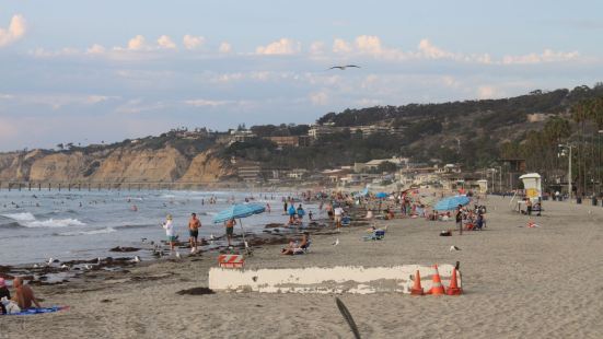 拉霍亚的沙滩La Jolla（西班牙语中的珠宝💎）区位于圣