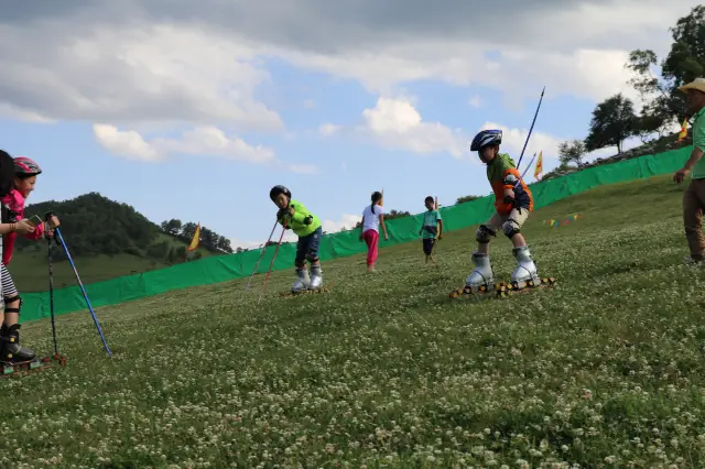 Grass Sledging in Baoji