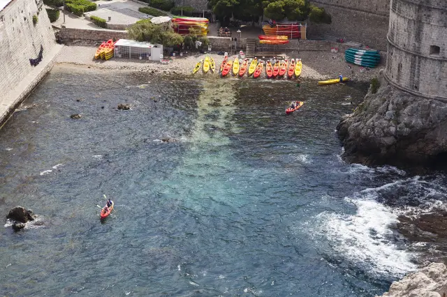 Kayaking in Dubrovnik