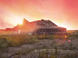 The House of the Setting Sun