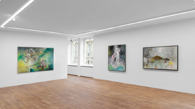 《羅伯託·馬塔：繪畫、素描和雕塑 1939 - 1996》展覽 | Galerie Mitterrand