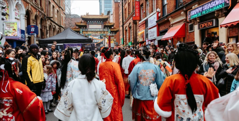 Manchester Chinese New Year Celebration - Chinese Hanfu Parade | Manchester