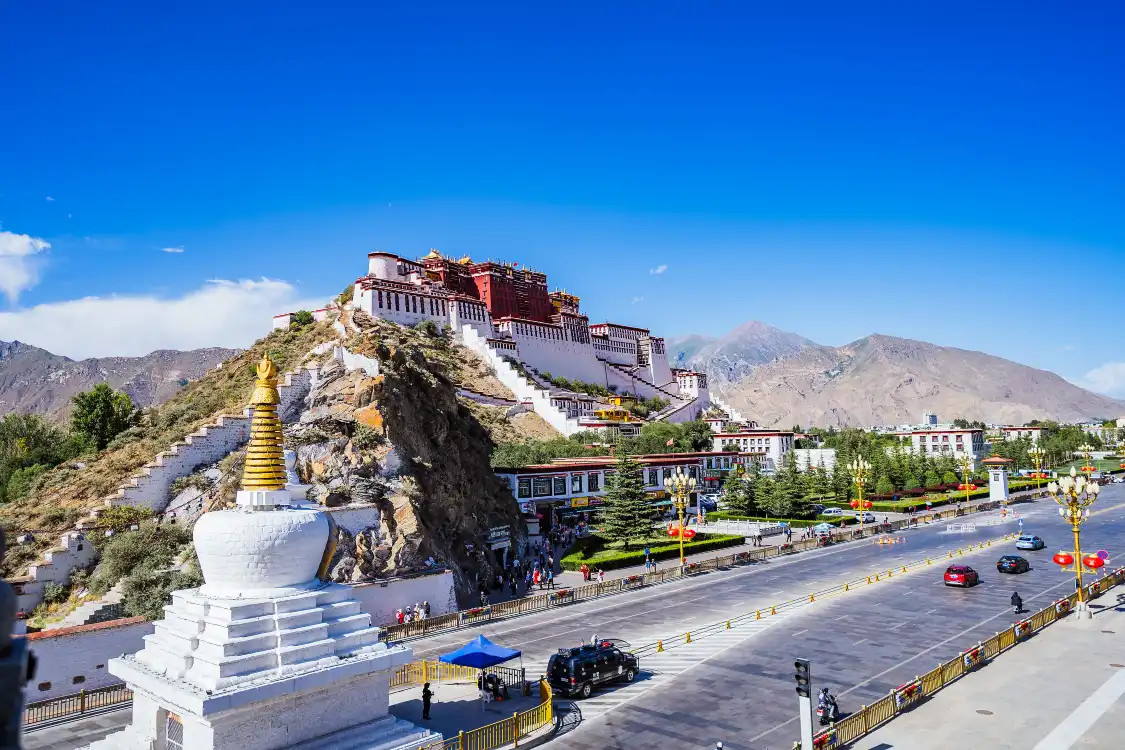 포탈라궁 약왕산 전망대 주변 호텔