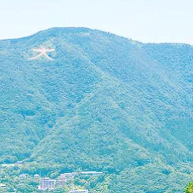 京都　街並みが一望できる大文字山