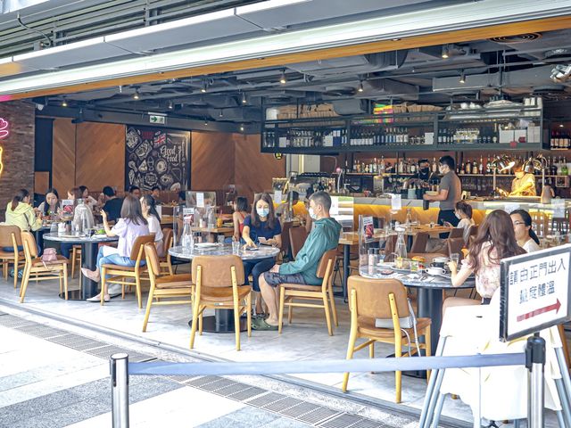 走進科學園中心，漢堡甜品二人分
