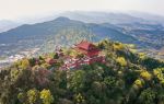 南充西山風景区-万巻楼景区です