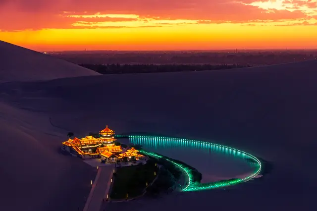 Sunsets in Dunhuang
