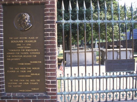 Benjamin Franklin's Grave