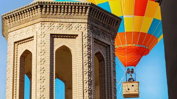 Kashgar Ancient City Hot Air Balloon Base