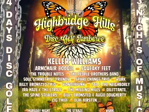 Highbridge Hills Disc Golf Jamboree 2025