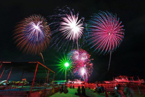 Onna Village Churaumi Fireworks Festival | Onna