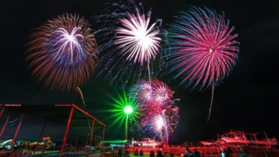 Onna Village Churaumi Fireworks Festival